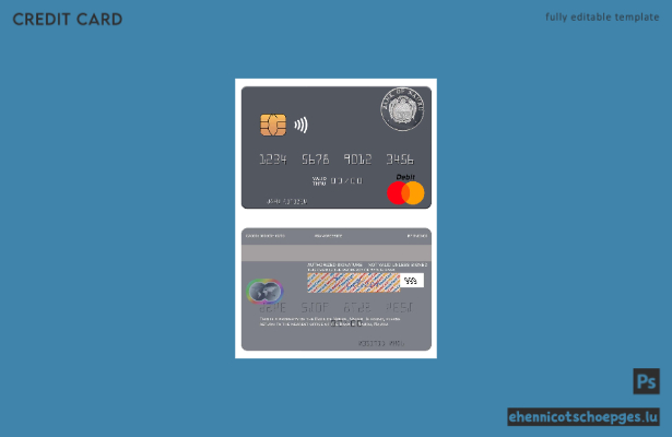 Beispielvorschau der Nauru Bank of Nauru Mastercard